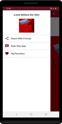 Love letters for him android App screenshot 3